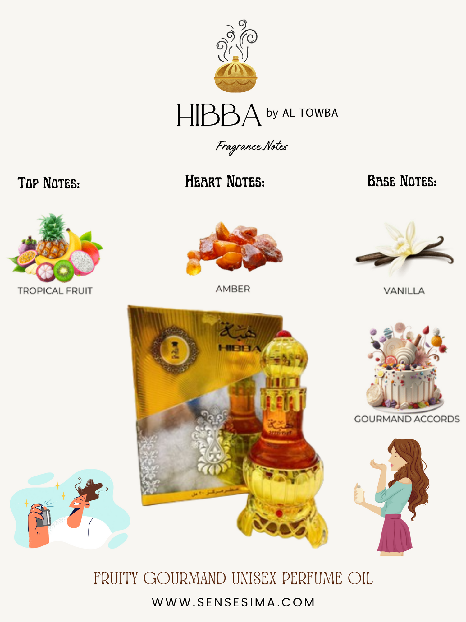 HIBBA by Al Towba Attar Oil (20ml)