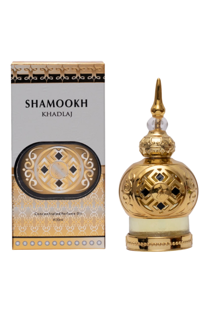 SHAMOOKH GOLD by Khadlaj Attar Oil (20ml)